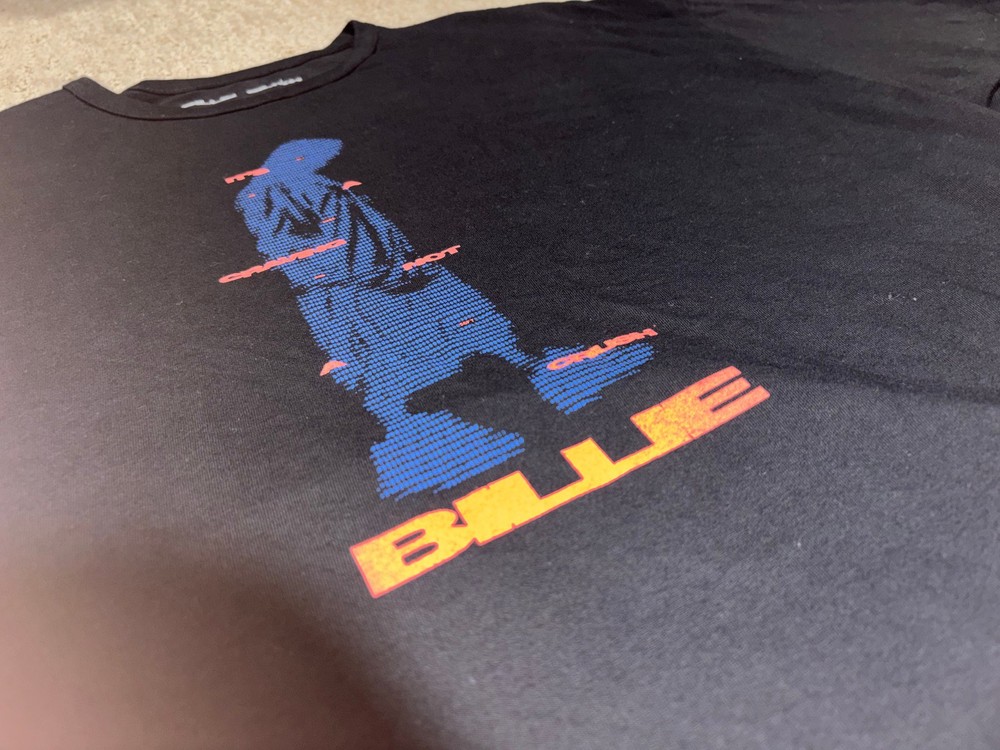 Billie Eilish T Shirt Medium Graphic Tee Cropped Fit
