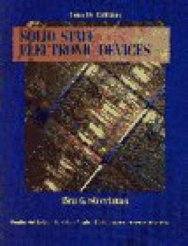 Solid State Electronic Devices - Hardcover, by Ben G. Streetman - Very Good