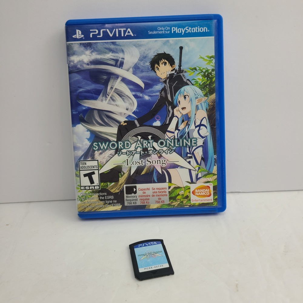 Sword Art Online: Lost Song (Sony PlayStation Vita, 2015) No Manual