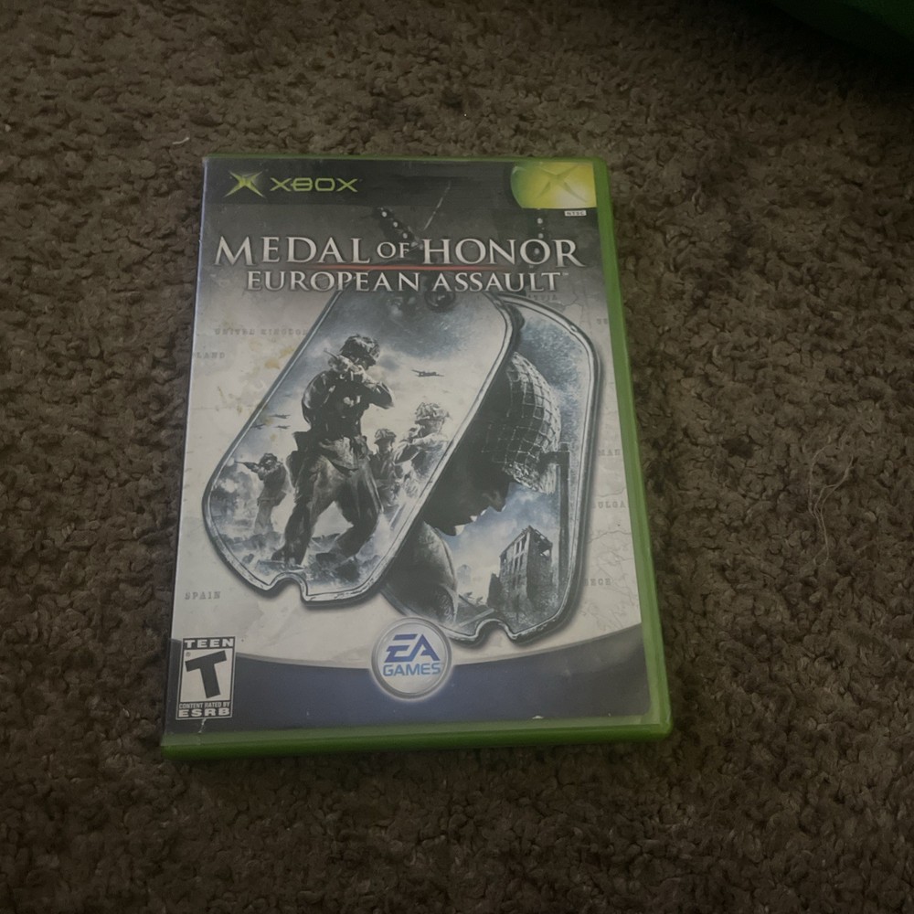 Medal of Honor: European Assault (Microsoft Xbox, 2005) No Manual