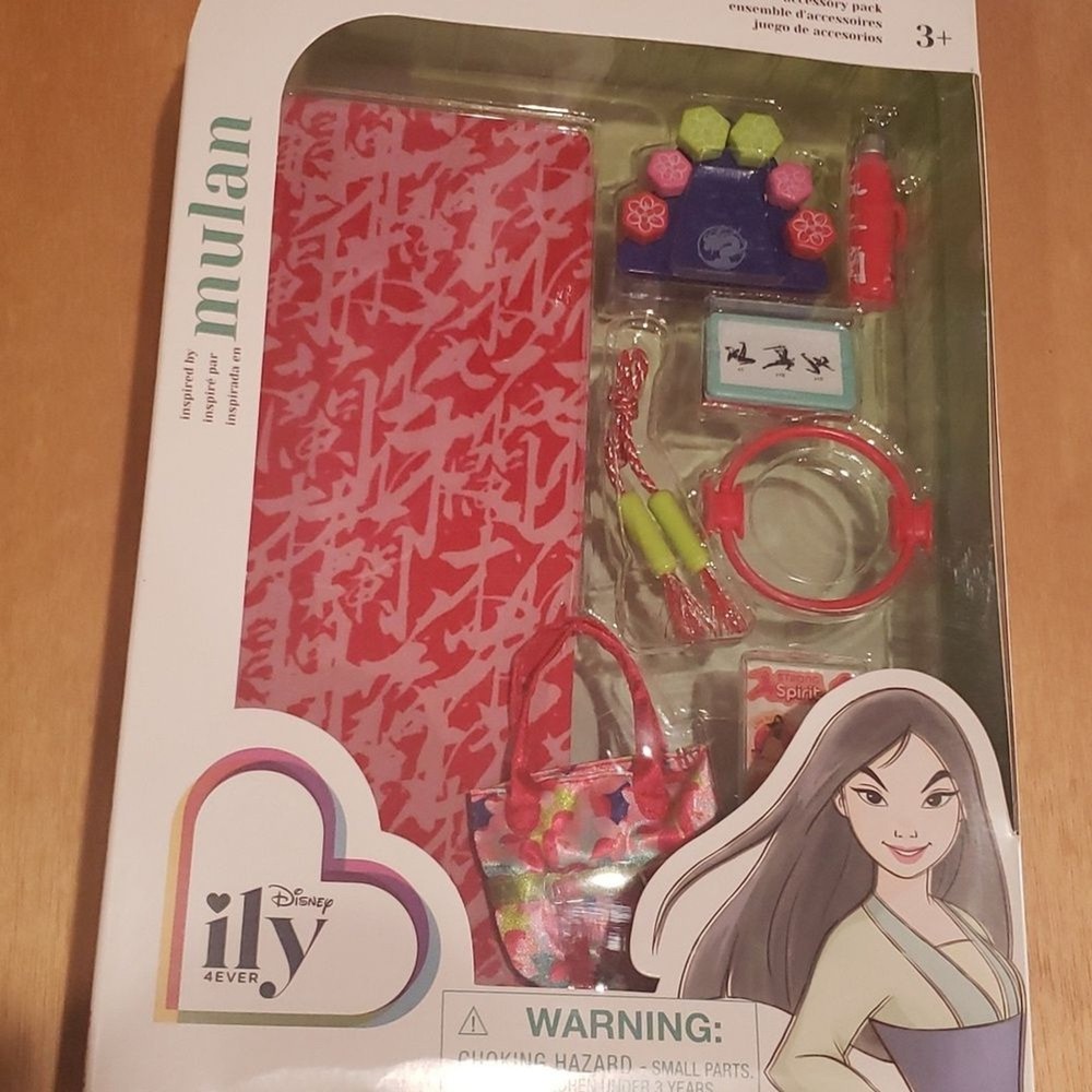 Inspired by Mulan Disney ily 4EVER Doll Accessory Pack