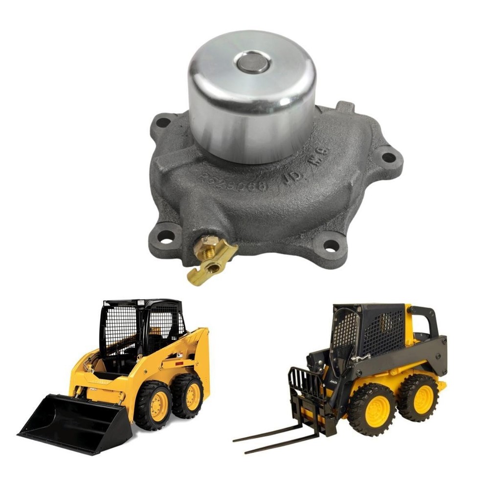 Water Pump with Gasket For John Deere 313 315 317 318D 319D 320D 323D 325 326D
