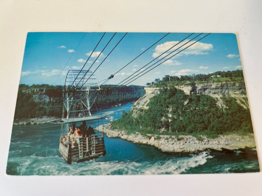 Spanish Aerial Car Scenic Railway over Great Whirlpool Canada Niagara Falls