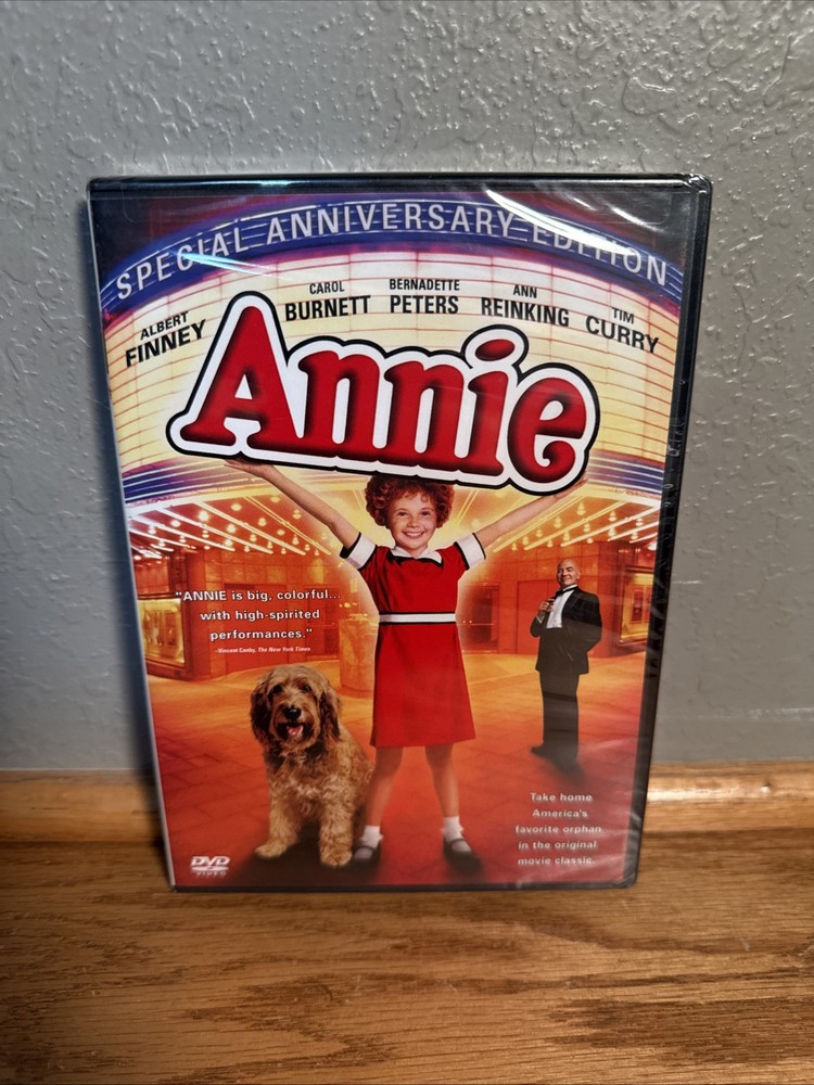 Annie Special Anniversary Edition DVD 2003 New Sealed Carol Burnett