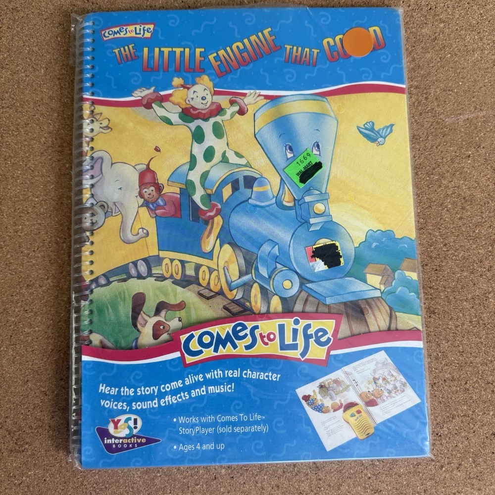 Vintage Comes-To-Life Books Sealed 