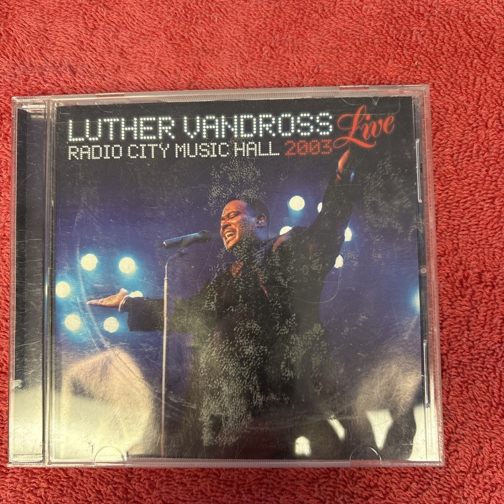 Live 2003 at Radio City Music Hall by Luther Vandross (CD, 2003)