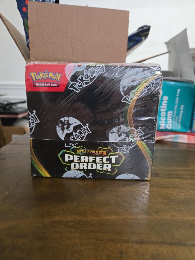 Mega Evolution Perfect Order Booster Box NEW SEALED English