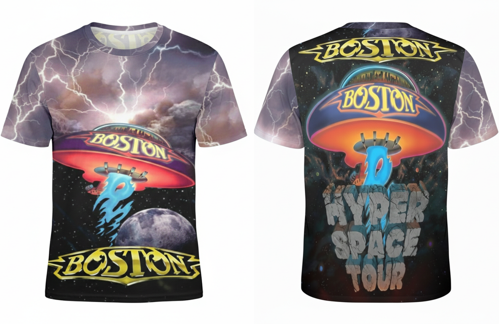 BOSTON t shirt black gifl Fan S-5XL MEN AND Women