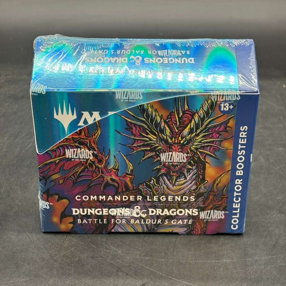 Magic The Gathering Commander Legends Baldurs Gate Collector Booster Box SEALEDPROBSTEIN is actively accepting consignments !!
