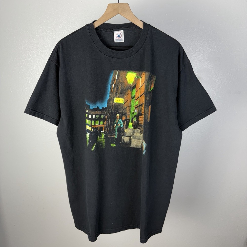Vintage 90’s David Bowie Ziggy Stardust Tour Band Double Sided T Shirt Size XL