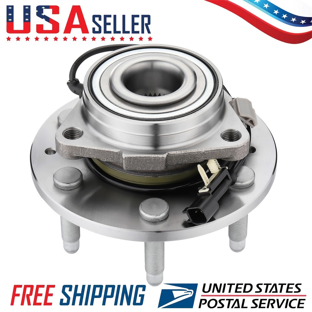 4WD Front Wheel Bearing Hub For Chevrolet Silverado 1500 GMC Sierra 1500 6 Lug