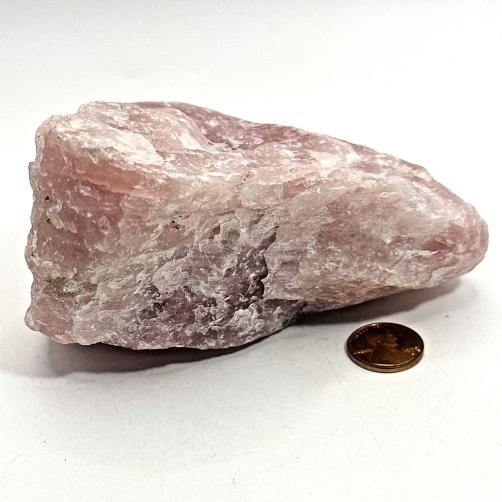 Beautiful Brazilian Rose Quartz Specimen 628 Grams