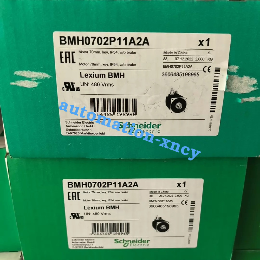 New BMH0702P11A2A Servo Motor Fast Shipping via FedEx or DHL