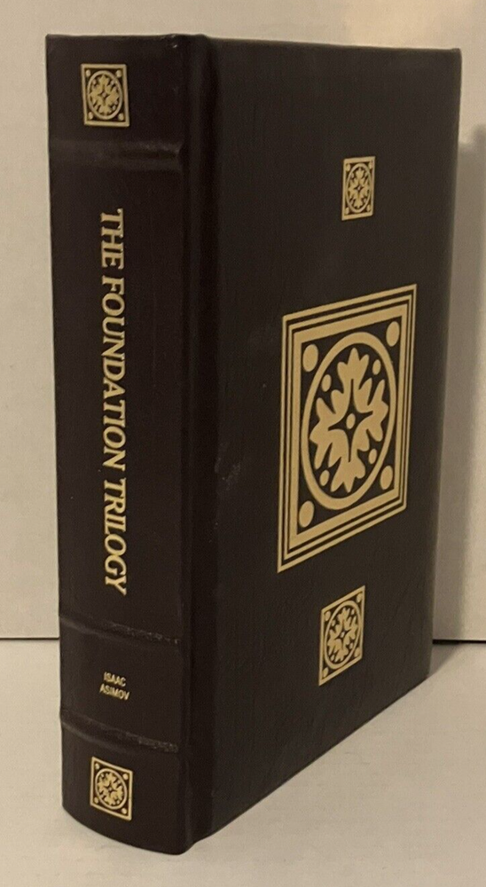 1982 Special Edition Plush Leather Foundation Trilogy by Isaac Asimov