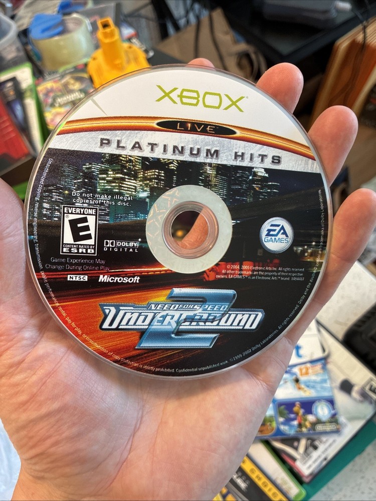 Need for Speed: Underground 2 (Microsoft Xbox, 2004)  Disc Only, Tested