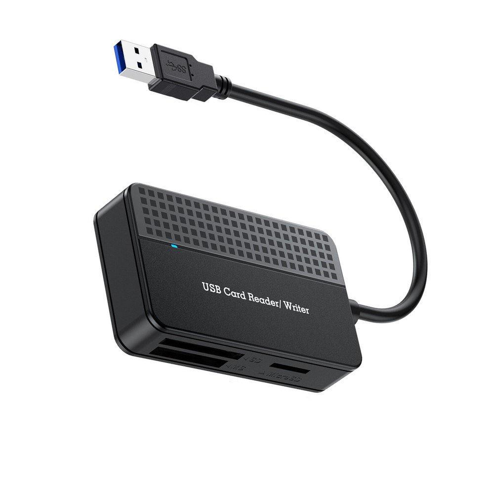 USB 3.0 4 in 1 Hub Converter Multi Slot Card Reader Adapter Fit For SD/SDHC/SDXC