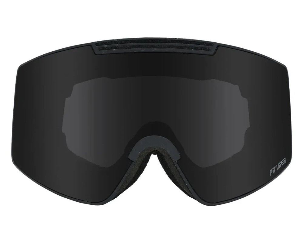 NIB Unisex Pit Vipers Proform The Blacking Out Snowboard Goggles $170 black
