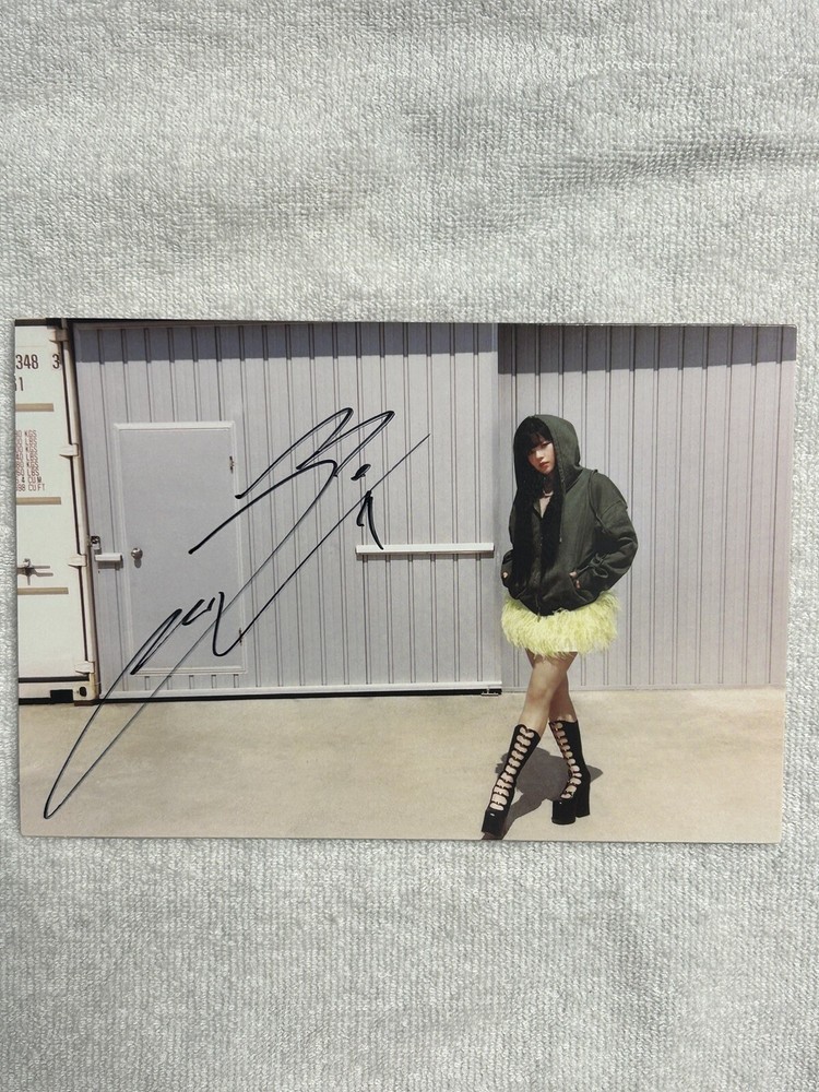 Twice Jeongyeon Strategy Signed Postcard Us Seller