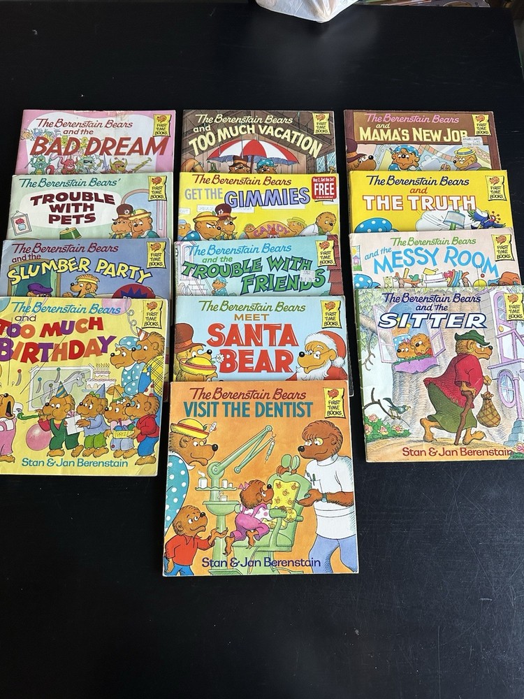 13 Berenstain Bears Picture Books 80s/90s