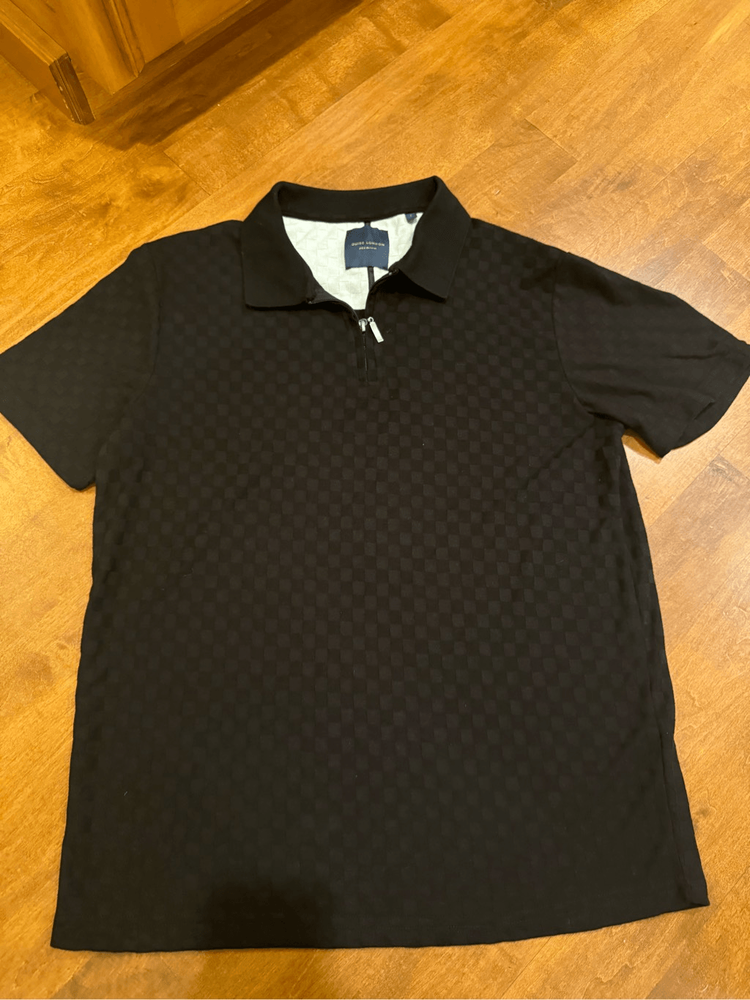 Men’s Guide London polo shirt quarter zip
