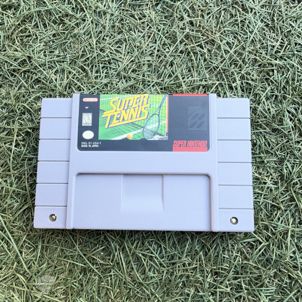 Super Tennis (Super Nintendo Entertainment System, 1991) SNES