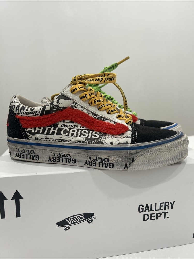 Gallery Department X Vans OG Old Skool L Shoes Men Size 6 Women’s 7.5 Deadstock