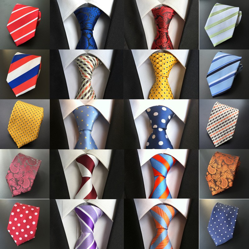 8cm Necktie Wedding Gentleman Plain Fashion Men's Neck Tie Wedding Formal Suit