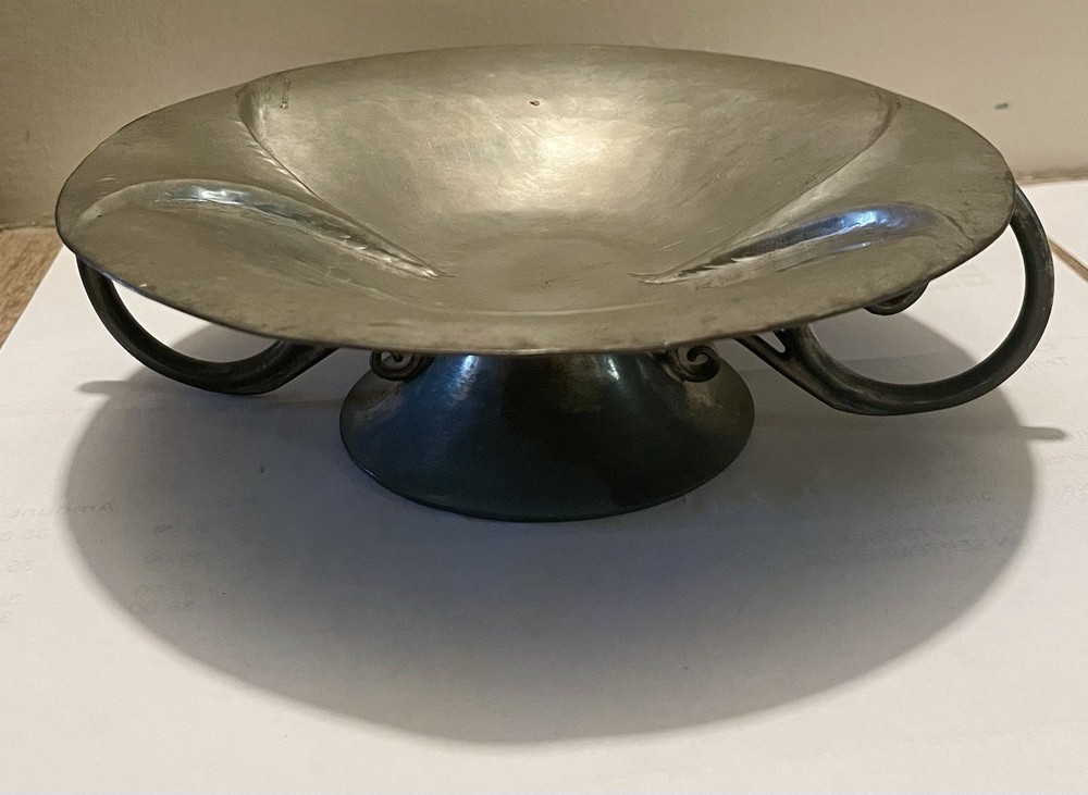 Art Deco Serge Nekrasoff Footed Centerpiece Bowl2” x 6”