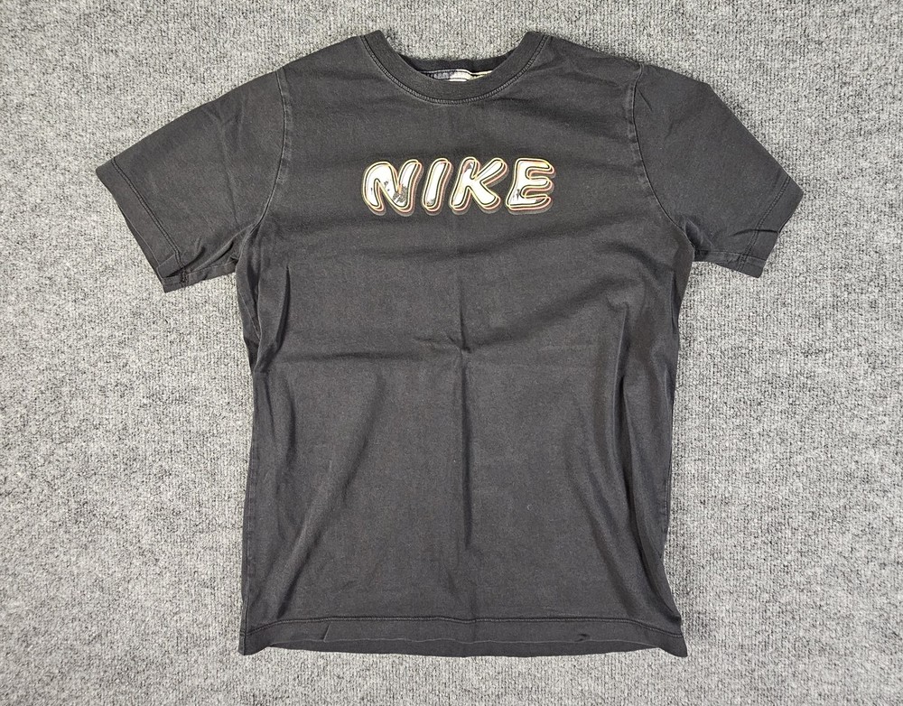Nike Shirt Boys Extra Large Black Graphic Logo Athletic Tee Short Sleeve Casual