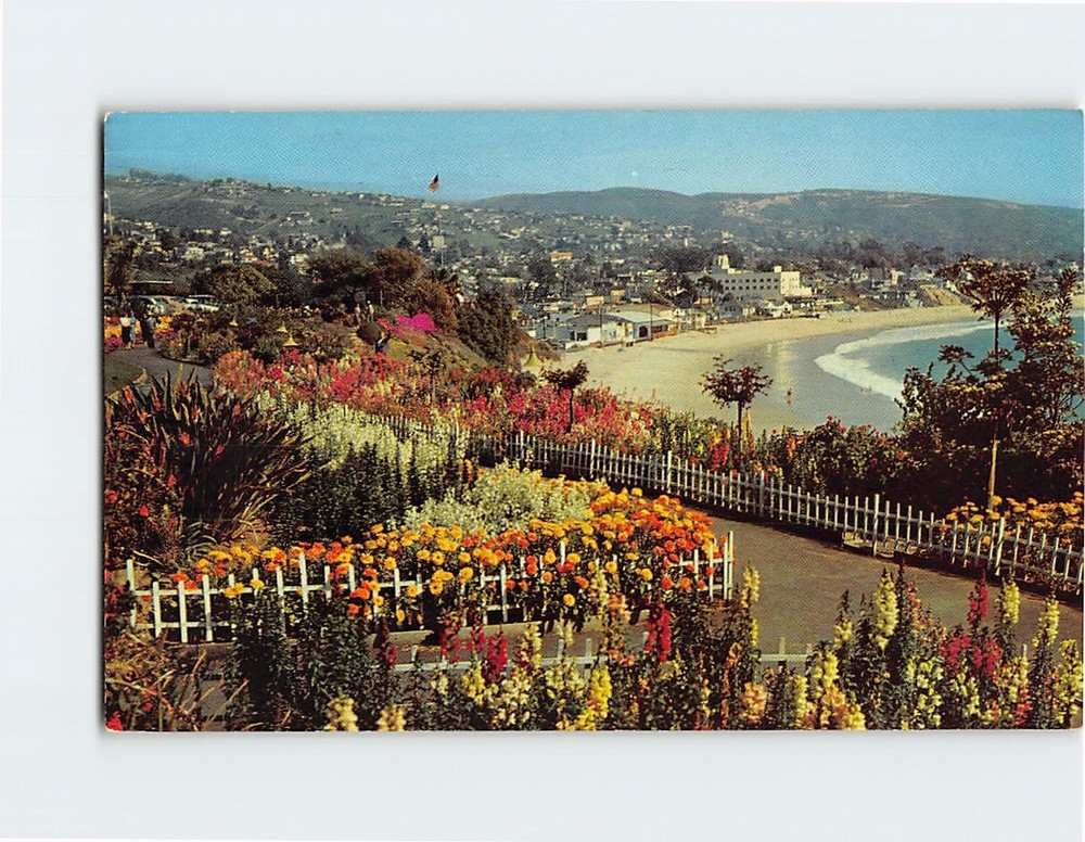 Postcard Heisler Park Laguna Beach California USA