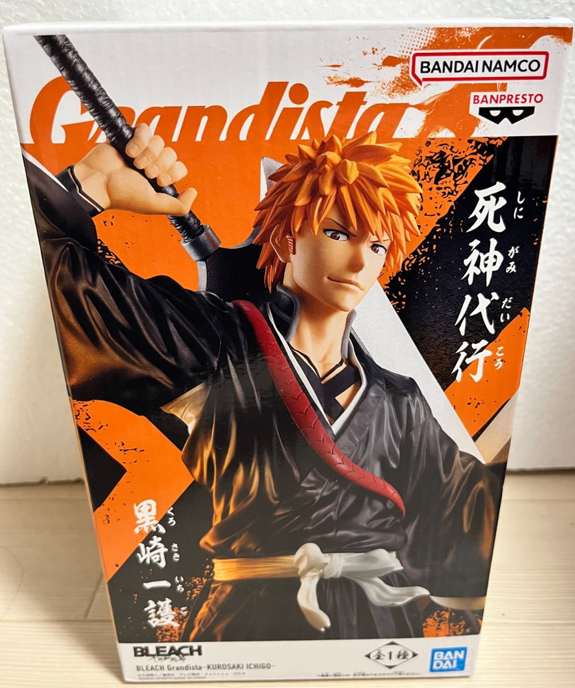 Bleach Grandista Kurosaki Ichigo Figure Banpresto Japan New