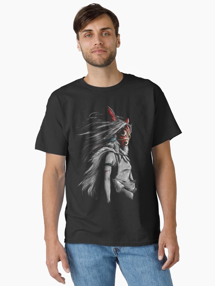 Anime Fury Of The Princess Japanese Style Black T-Shirt Size S-5XL