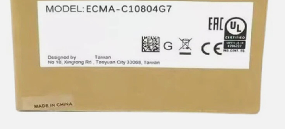 New In Box DELTA ECMA-C10804G7 Servo Motor