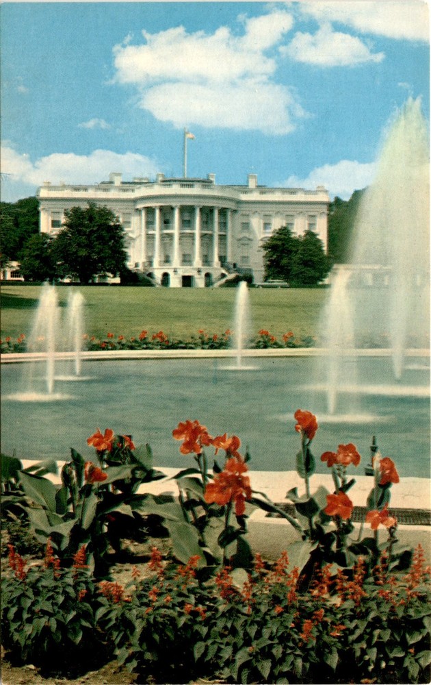 WASHINGTON, Nation's Capital, WHITE HOUSE, James Hoban, 1600 Postcard