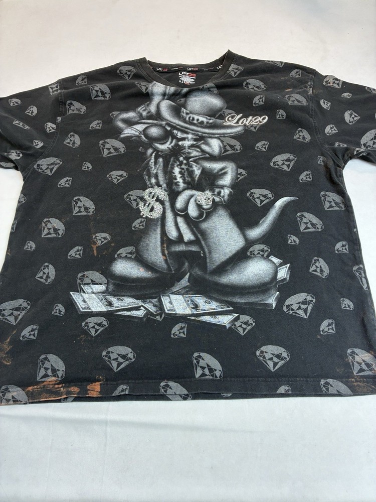 Vintage Lot 29 Bugs Bunny T Shirt All Over Print Size 3XL Baggy 90’s Style READ