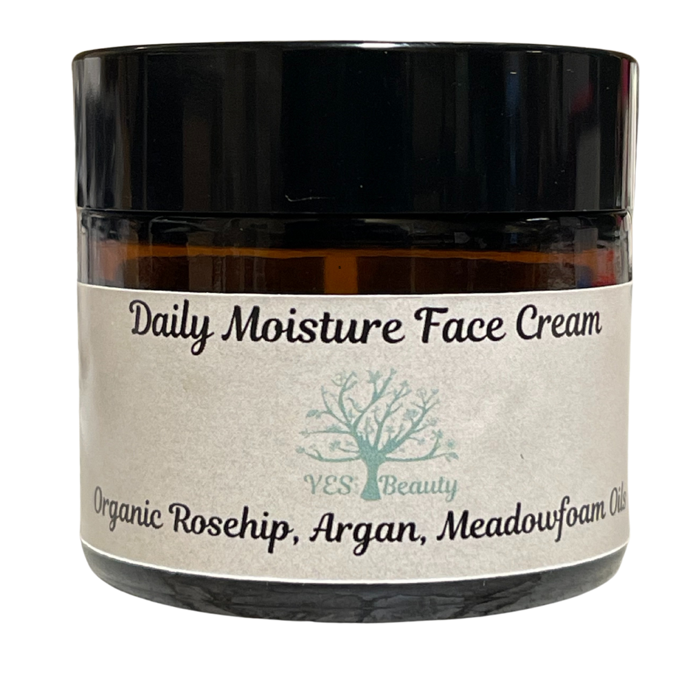Organic Rosehip Jojoba Argan Meadowfoam Daily Moisturizing Facial Cream