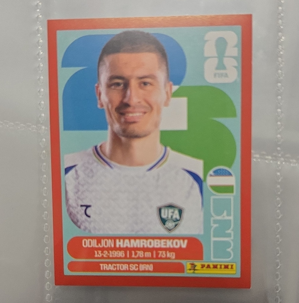 Panini FIFA World Cup 2026 Soccer Card - Odiljon Hamrobekov UZB 10