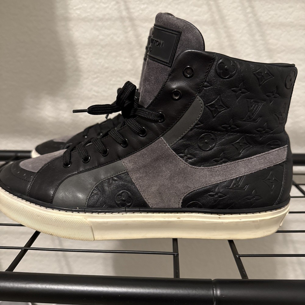 Louis Vuitton Men's High Top Sneakers G0 0079 Size 7