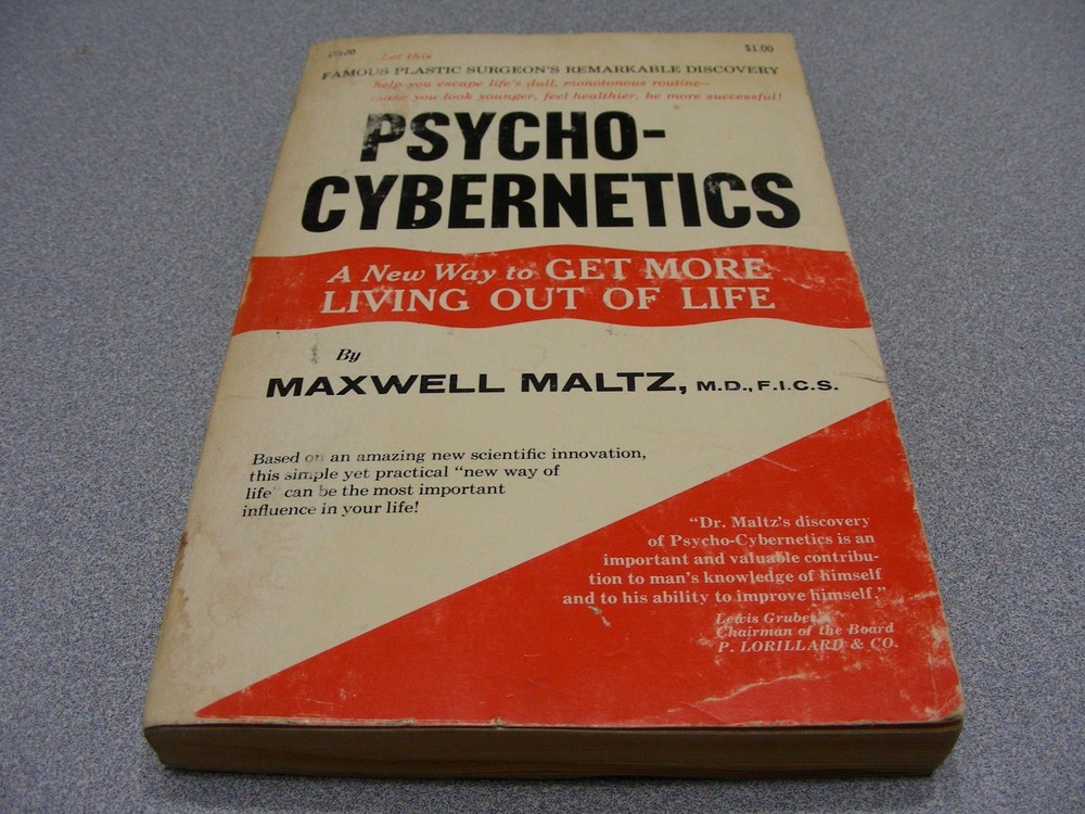 PSYCHO-CYBERNETICS - Maxwell Maltz - 1966 Paperback Book