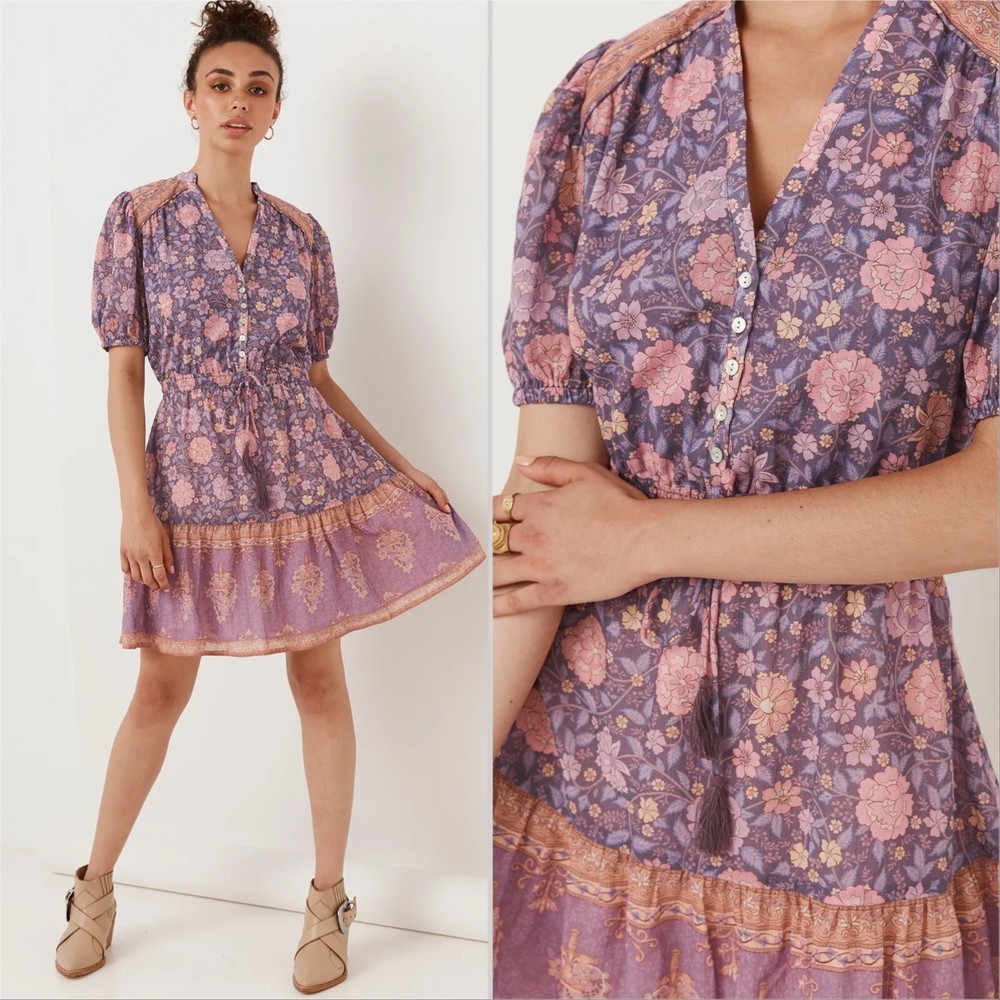 SPELL & THE GYPSY COLLECTIVE Womens Size S or 8 Love Story Play Dress NEW + TAG