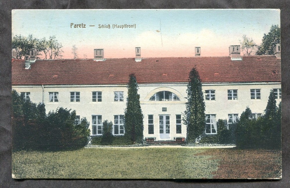 PARETZ Germany 1910s Schloss Old Postcard