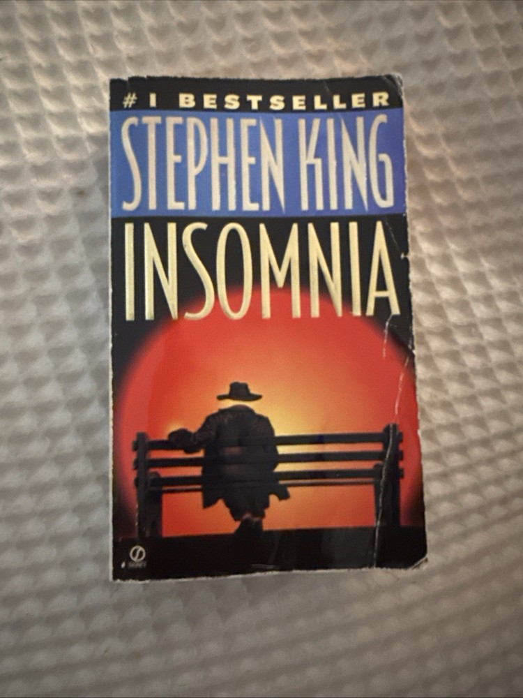 Steven King Insomnia Paperback Book Horror Thriller Suspense Suspense Novel