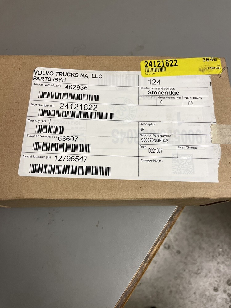Volvo 24121822 Power Window Switch for Smooth Operation