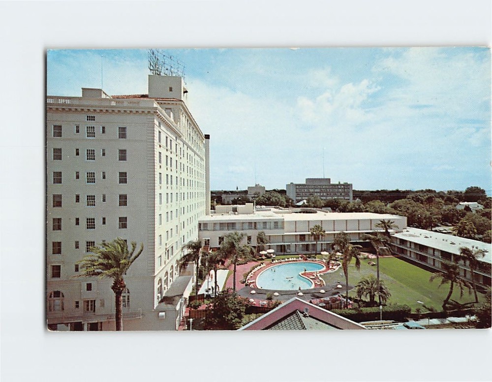 Postcard Jack Tar Hotel Clearwater Florida USA