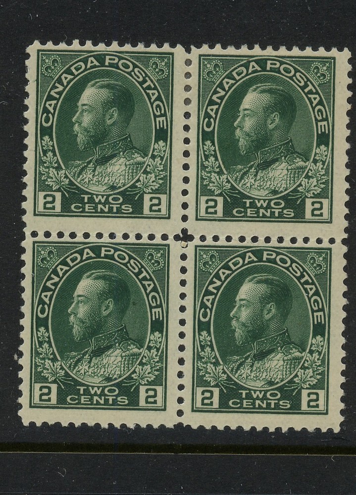 Canada  107     Mint   block   catalog $110.00  RL1207-103
