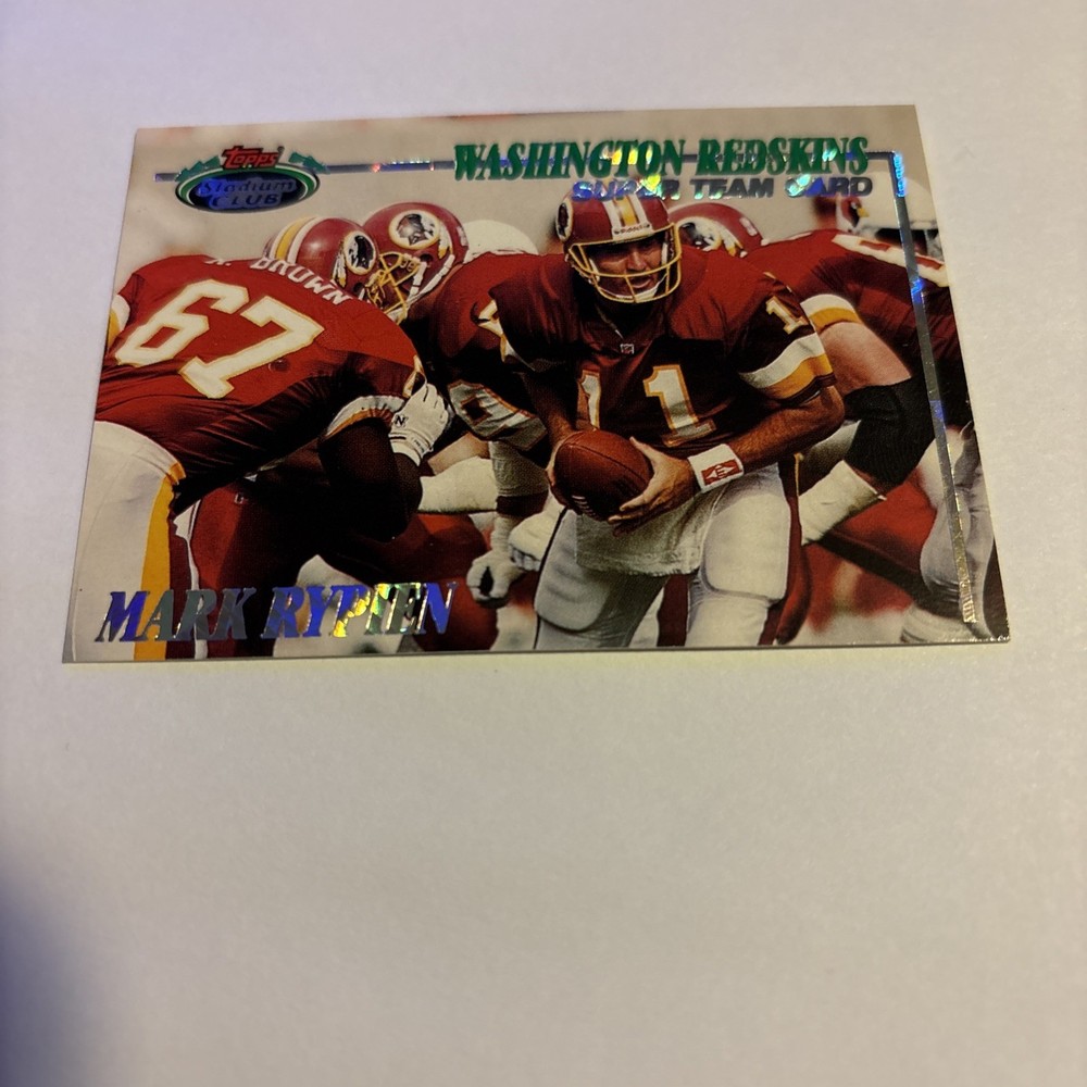 1993 Stadium Club #NNO Washington Redskins Super Teams