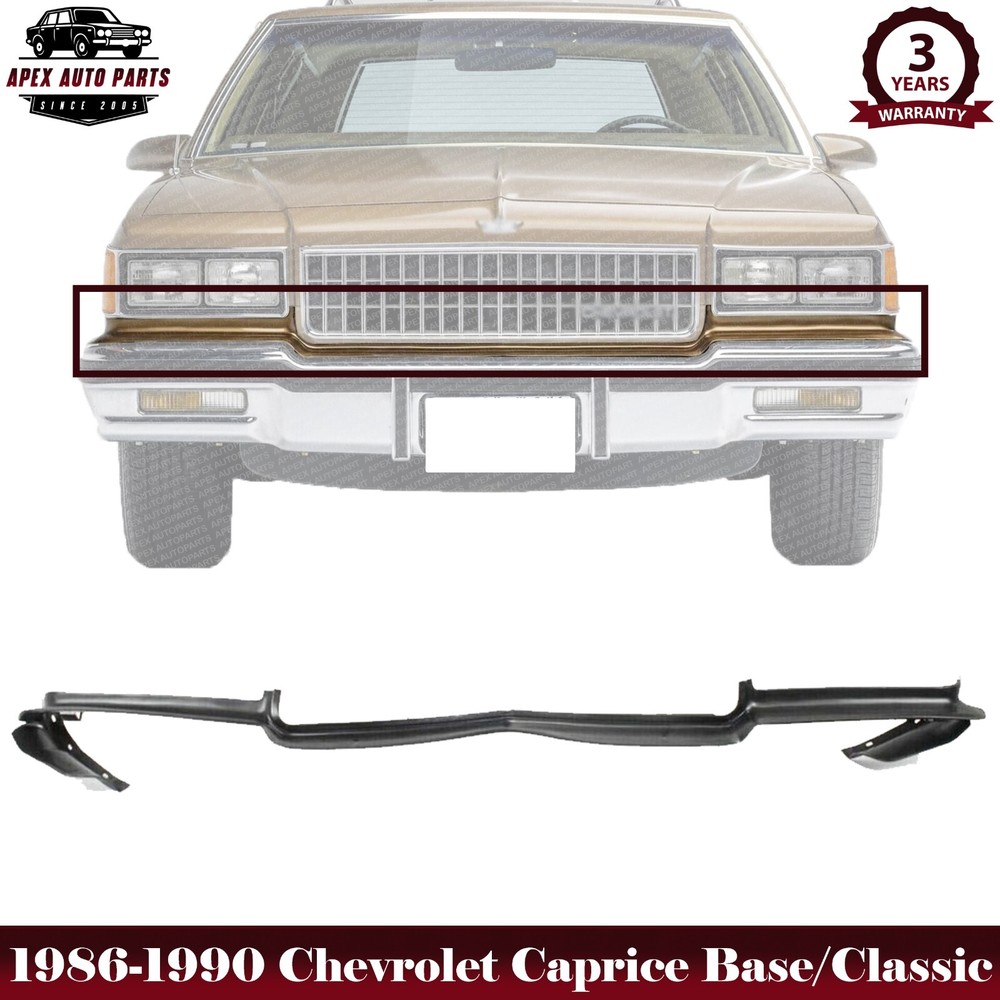 Front Bumper Center Filler Retainer For 1986-90 Chevrolet Caprice Base / Classic