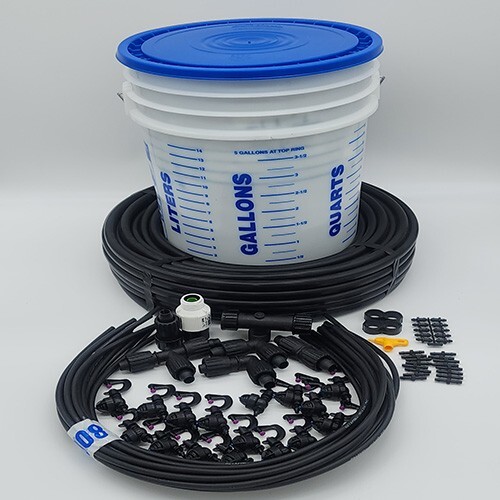 Starter Mist Kit Misting Propagation Greenhouse Nursery Spray Irrigation System