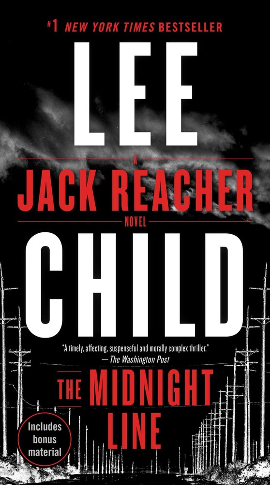 The Midnight Line: A Jack Reacher Novel - mass market paperback Child, Lee