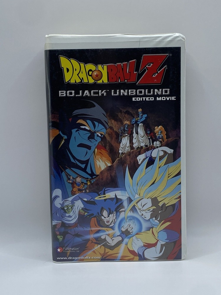 Dragon Ball Z BoJack Unbound Edited Movie VHS 2005 FunMation